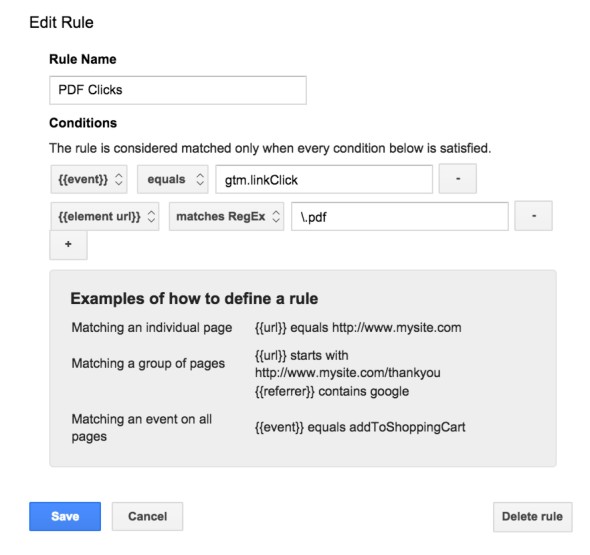 regex matches pdf