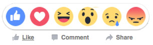 Facebook-reactions